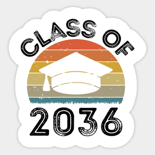 Class Of 2036 Sticker